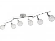 Philips NET Deckenleuchte Chrom 6x 28 W