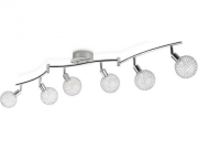 Philips NET Deckenleuchte Chrom 6x 28 W