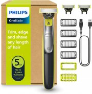 Philips OneBlade 360 Face + Body QP2834/31 Nass- & Trocken Rasierer, Trimmer & Bodygroomer