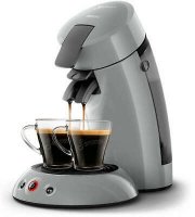 PHILIPS Original Senseo HD6553/70 Kaffeepadmaschine grau 1450 Watt f&uuml;r 39,99&euro; statt 49,95&euro;