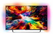 Philips PUS7373 126cm 50 Zoll 4K Ultra HD HDR Android Smart TV mit 3fach Ambilight 