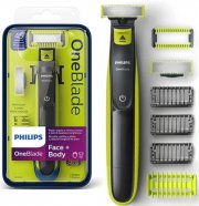 Philips QP2620/20 OneBlade Face + Body zum Trimmen, Stylen und Rasieren