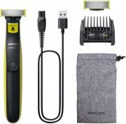 Philips QP2724/30 OneBlade Original &ndash; Elektronischer Bartschneider und Rasierer inkl. 5-in-1-Kamm