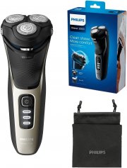 Philips S3230/52 Shaver Series 3000 - Elektrischer Nass- und Trockenrasierer