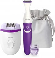Philips Satinelle Essential BRP505/00 Haarentfernungs-Set f&uuml;r den K&ouml;rper mit Bikini-Trimmer