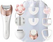 PHILIPS Satinelle Prestige BRE652/00 5-in-1 Akku Nass- und Trockenepilierer