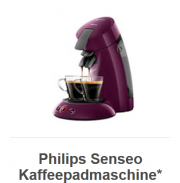 Philips Senseo Kaffeepadmaschine bei REWE nur im Markt f&uuml;r 49,99 &euro; bis 12.01.2019