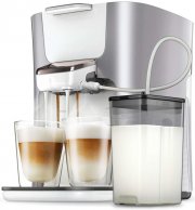 PHILIPS Senseo Latte Duo Plus HD6574/20 Kaffeepadmaschine mit Milchbeh&auml;lter