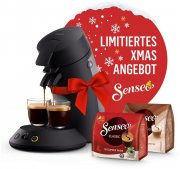 Philips Senseo Original Plus CSA210/69 Kaffeepadmaschine inklusive 2 Packungen Pads