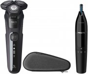 Philips Series 5000 nass & trocken Elektrorasierer S5588/26 inkl. Nasen- und Ohrhaartrimmer