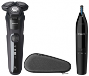 Philips Series 5000 S5588/26 nass & trocken Elektrorasierer Inkl. Nasen- und Ohrhaartrimmer