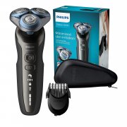 Philips Series 6000 S6640/44 Elektrischer Nass- und Trockenrasierer mit MultiPrecision-Schersystem
