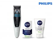 Philips Series 7000 Vakuum-Bartschneider mit Turbovac Inkl. Bodygroomer