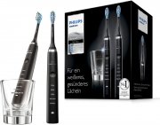 Philips Sonicare DiamondClean Elektrische Zahnb&uuml;rste Doppelpack HX9357/87