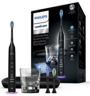 Philips Sonicare DiamondClean HX9903/13 mit Ladeglas + Reiseetui in Schwarz f&uuml;r 190,99 Euro