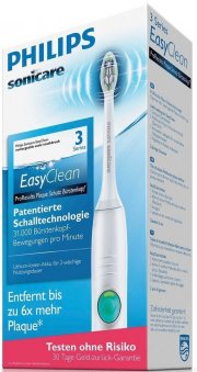 Philips Sonicare EasyClean HX6512/45 elektrische Schallzahnb&uuml;rste mit Clean-Putzprogramm