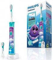 Philips Sonicare For Kids Elektrische Zahnb&uuml;rste HX6322/04 mit Schalltechnologie