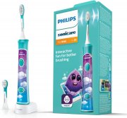 Philips Sonicare for Kids HX6322/04 elektrische Schallzahnb&uuml;rste mit Timer und App-Unterst&uuml;zung