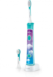 Philips Sonicare HX6322/04 For Kids Elektrische Zahnb&uuml;rste mit Schalltechnologie f&uuml;r Kinder