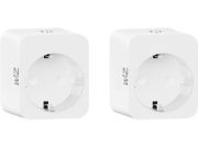 PHILIPS WiZ Smart Plug Doppelpack smarte Steckdosen mit App, Google und Amazon Steuerung