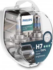 Philips X-tremeVision Pro150 H7 Scheinwerferlampe +150%, Doppelset, 569428, Twin box
