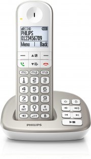 Philips XL4951S/38 DECT Schnurlostelefon mit Anrufbeantworter