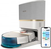 Philips XU7100/02 Homerun Serie 7000 Saug-Wischroboter mit 360&deg; LiDAR-Navigation inkl. Saugstation