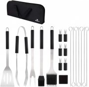 PHILORN 20 Teiliges Edelstahl Grillbesteck Set