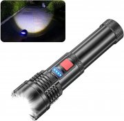 PIKnROLL aufladbare 10000 Lumen LED Taschenlampe mit 5 Lichtmodi