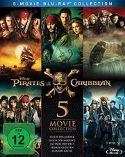 Pirates of the Caribbean 1 - 5 [Blu-ray]