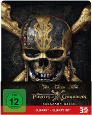 Pirates of the Caribbean 5 3D 2017 Salazars Rache Limited Edition, Steelbook, Blu-ray 3D + Blu-ray