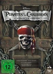 Pirates of the Caribbean - Die Piraten Quadrologie (5 Disc Blu-rays) f&uuml;r 17,99&euro; inkl. Versand