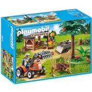 PLAYMOBIL 6814 Holzf&auml;ller mit Traktor, Konstruktionsspielzeug f&uuml;r 17,48&euro; incl. VSK
