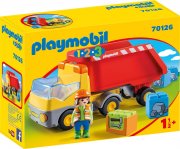 PLAYMOBIL 70126 1.2.3 Kipplaster, ab 18 Monaten, bunt, one Size