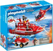 Playmobil 9503 City Action Feuerwehr Mega-Set mit Unterwassermotor