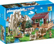 Playmobil Action - Kletterfels mit Bergh&uuml;tte (9126)