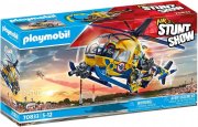 PLAYMOBIL Air Stuntshow 70833 Filmcrew-Helikopter