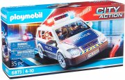 Playmobil City Action 6873 Polizei-Einsatzwagen mit Licht- und Soundeffekten