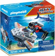 PLAYMOBIL City Action 70145 Seenot: Tauchscooter im Rettungseinsatz