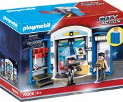 PLAYMOBIL City Action 70306 - Spielbox In der Polizeistation