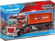 PLAYMOBIL City Action 70771 LKW mit Anh&auml;nger