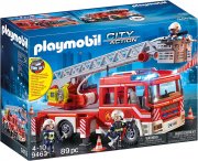 PLAYMOBIL City Action 9463 Feuerwehr-Leiterfahrzeug mit Licht und Sound