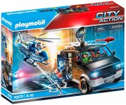 Playmobil City Action - Polizei-Helikopter: Verfolgung des Fluchtfahrzeugs (70575)