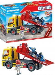 Playmobil City Life - Abschleppdienst mit automatischem Blinklicht und Go-Kart