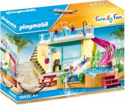 PLAYMOBIL Family Fun 70435 Bungalow mit Pool