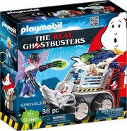 PLAYMOBIL Ghostbusters 9386 Spengler mit K&auml;figfahrzeug und Disc-Shooter