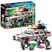 Playmobil Ghostbusters Ecto-1A Fahrzeug mit Licht- und Soundeffekten + 4 Geisterj&auml;ger Figuren