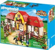 Playmobil Gro&szlig;er Reiterhof mit Paddocks