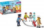 PLAYMOBIL My Figures 71400 Rescue 5 Spielfiguren mit &uuml;ber 1000 Kombinationsm&ouml;glichkeiten
