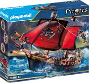 Playmobil Pirates 70411 Totenkopf-Kampfschiff